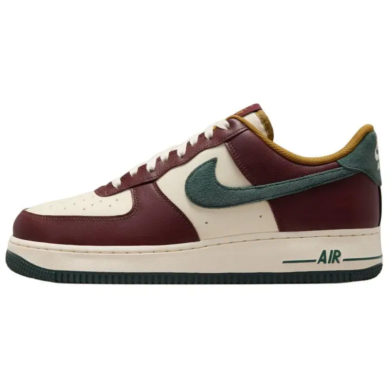 Sneakers Nike Air Force 1 Low 07 LV8 Rosso Scuro Team Verde Vintage HQ3612-113 44 5