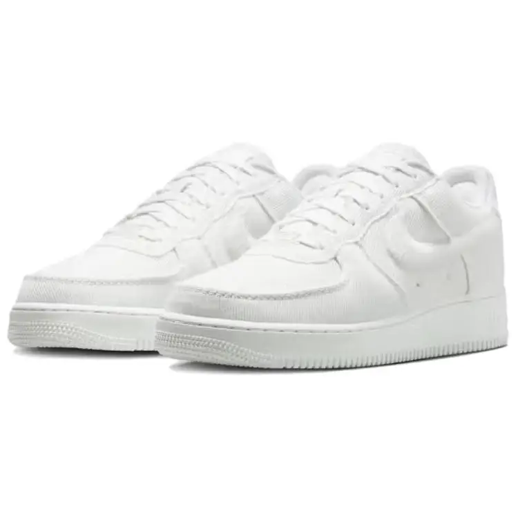 Sneakers Nike Air Force 1 Low Canvas Summit White Light Orewood Brown HV1204-100 41 bianco miniatura 2