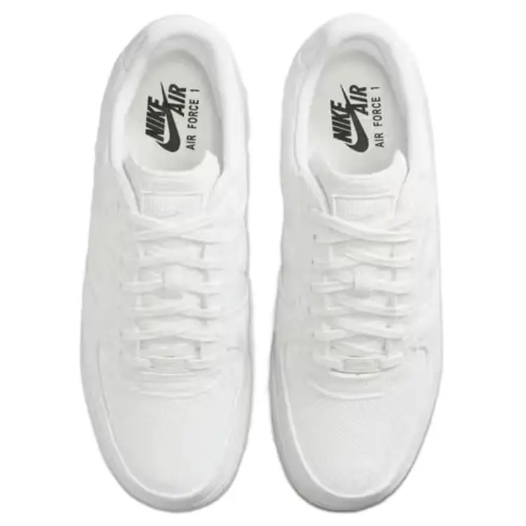 Sneakers Nike Air Force 1 Low Canvas Summit White Light Orewood Brown HV1204-100 41 bianco miniatura 3