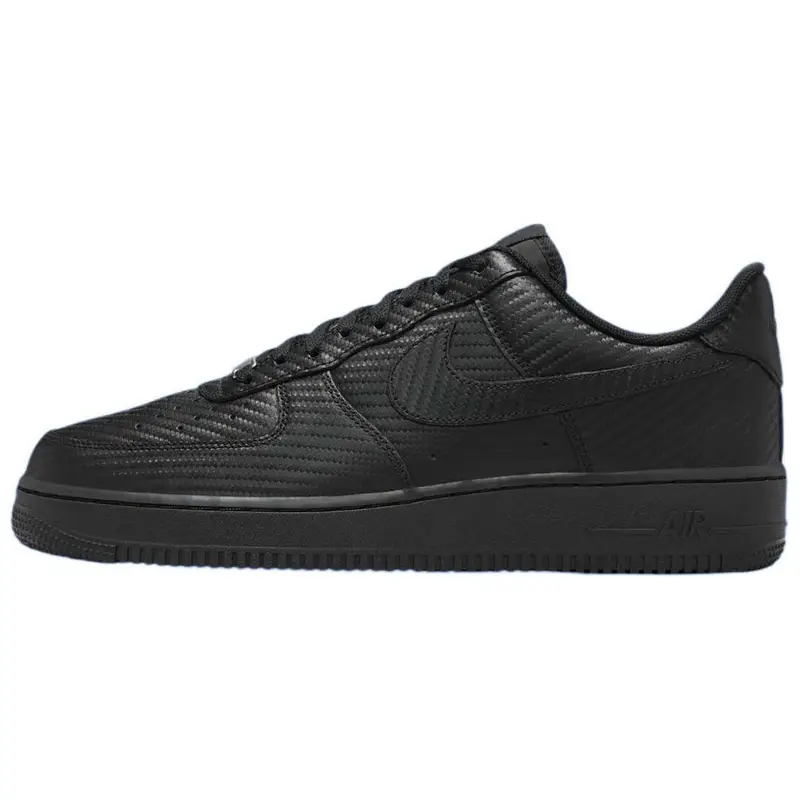 Sneakers Nike Air Force 1 Low Nere Fibra di Carbonio HF2886-001 42 5 nero