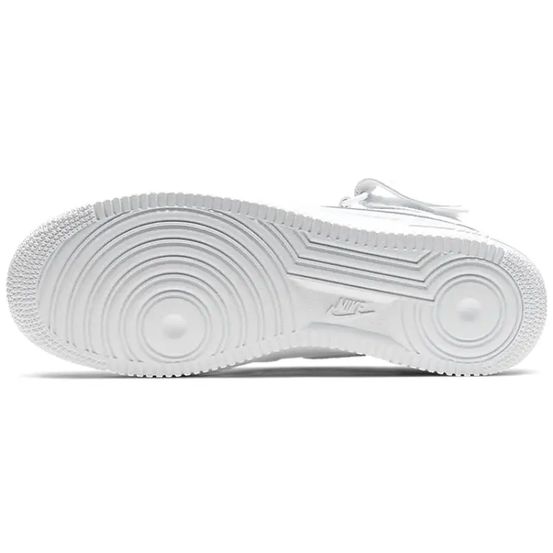 Sneakers Nike Air Force 1 Mid '07 Bianche 315123-111 41 miniatura 2