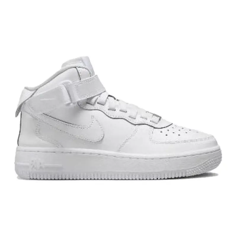 Sneakers Nike Air Force 1 Mid EasyOn SE GS Triple White per Bambini FN1193-111 35 miniatura 4