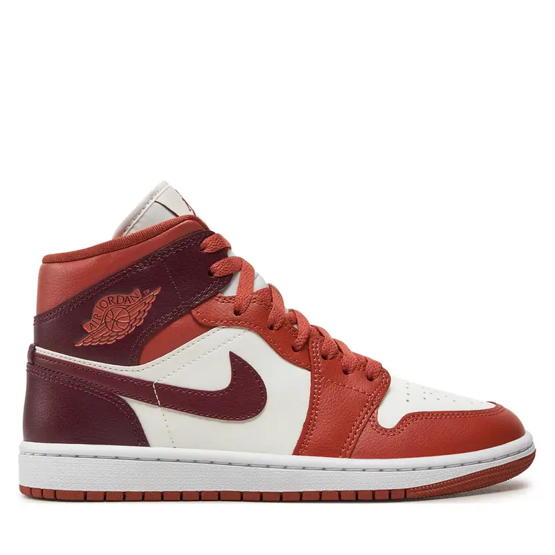 Sneakers Nike Air Jordan 1 Mid BQ6472 200 Marrone