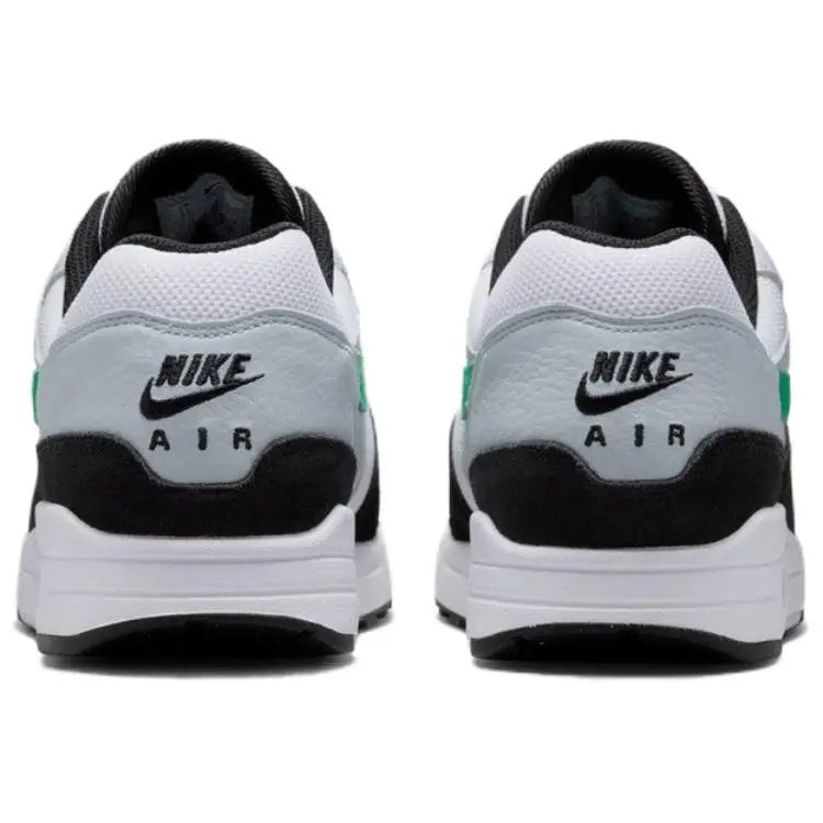 Sneakers Nike Air Max 1 Bianco Nero Verde Stadio Scarpe Casual FN6952-100 44 miniatura 5
