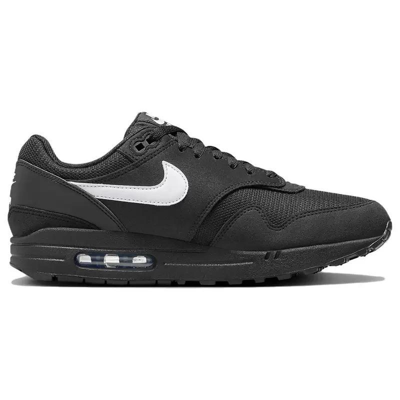 Sneakers Nike Air Max 1 Nere da Uomo Bianche FZ0628-010 38 5 miniatura 4