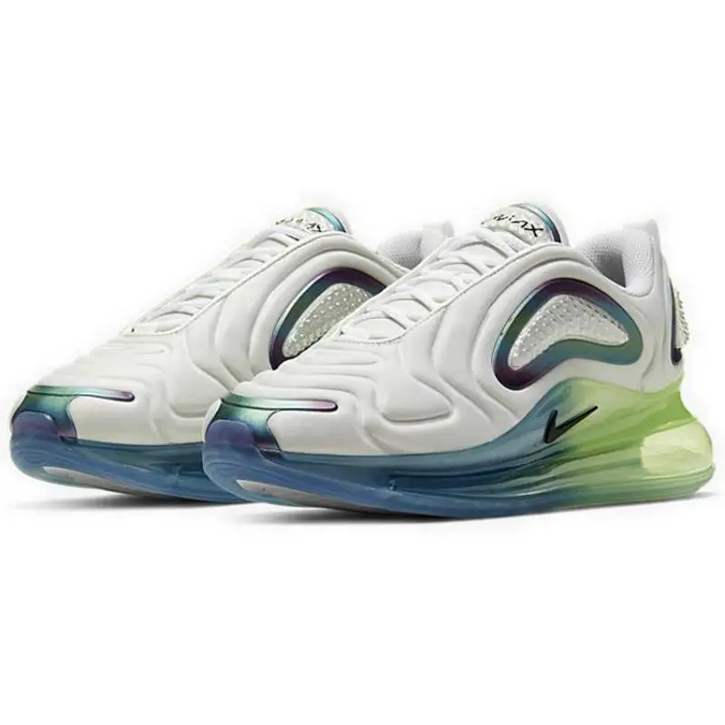 Nike Sneakers Air Max 720 Bubble Pack Bianco e Verde miniatura 5