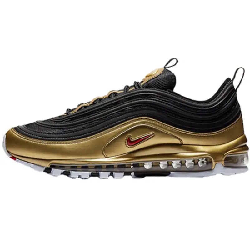 Sneakers Nike Air Max 97 Nere Oro Metallizzato Scarpe Casual AT5458-002 36