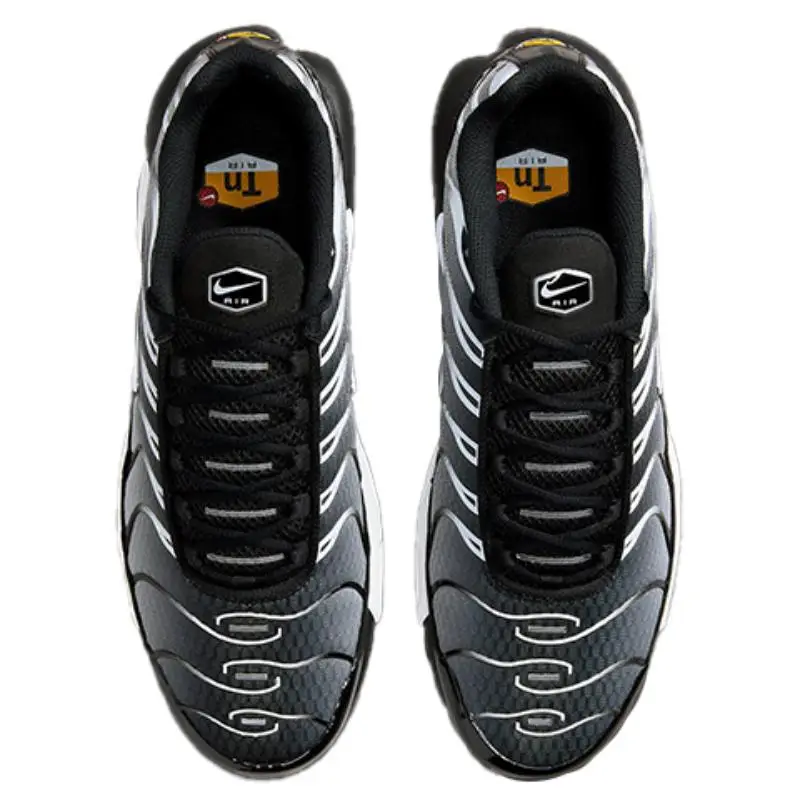 Sneakers Nike Air Max Plus Nero Argento Metallizzato Scarpe Casual DM0032-003 44 5 miniatura 5