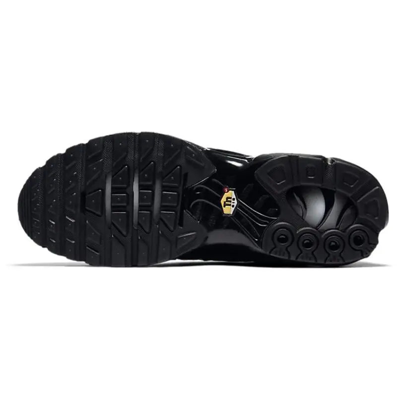 Sneakers Nike Air Max Plus Triple Black Scarpe Casual 604133-050 45 5 miniatura 3