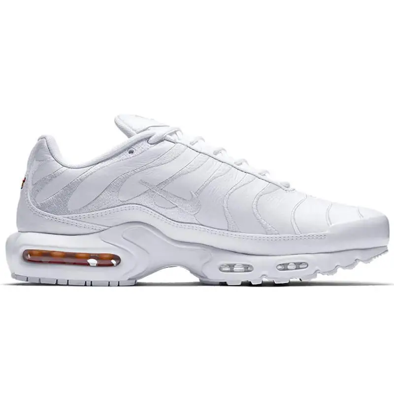 Sneakers Nike Air Max Plus Triple White Scarpe Casual AJ2029-100 39 miniatura 5