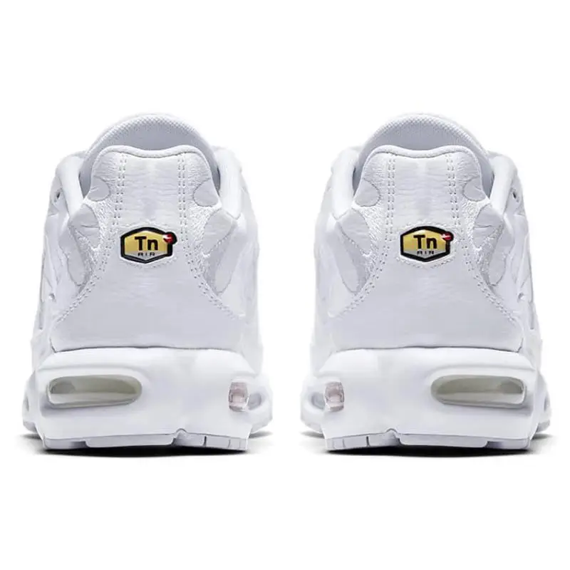 Sneakers Nike Air Max Plus Triple White Scarpe Casual AJ2029-100 41 miniatura 2