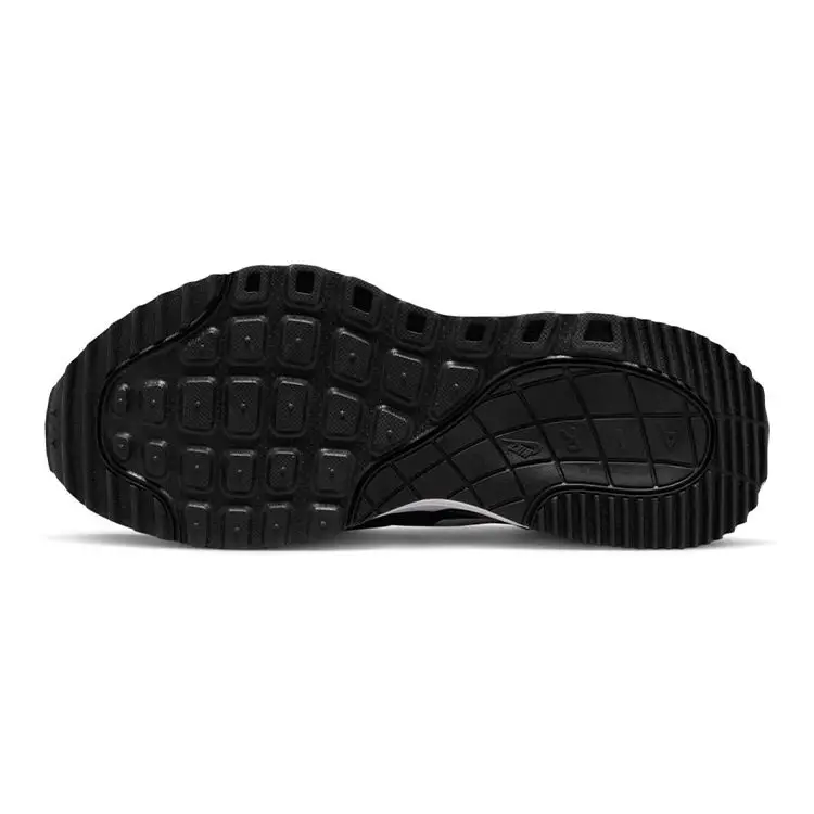 Sneakers Nike Air Max SYSTM GS Nere Grigio Lupo Bambino Bianche DQ0284-001 36 5 miniatura 5