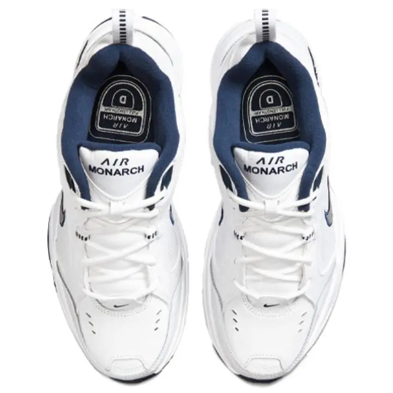 Sneakers Nike Air Monarch Iv Bianco Navy 415445-102 42 miniatura 3