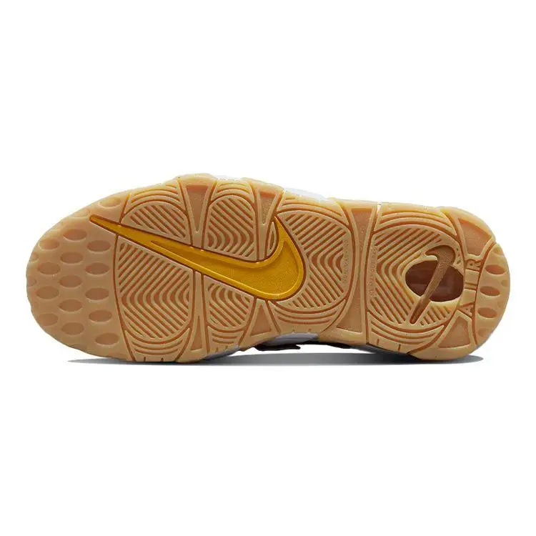 Sneakers Nike Air More Uptempo GS Wheat Bambino Marrone Polline Gomma-Marrone-Chiaro DQ4713-700 38 5 miniatura 3