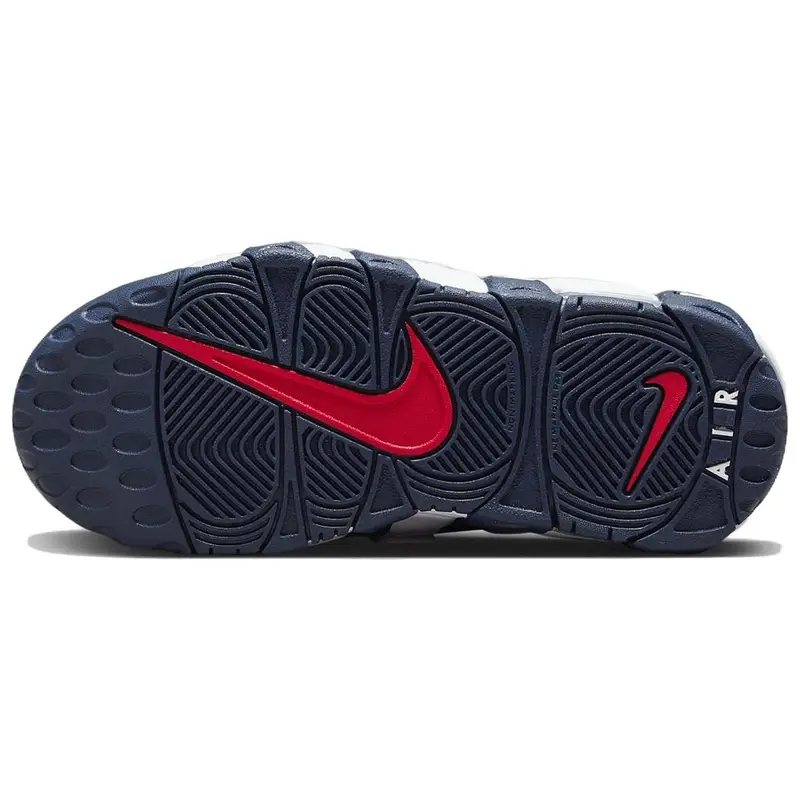 Sneakers Nike Air More Uptempo PS Olympic 2024 Bambino Blu Bianco Oro Metallizzato FV5372-100 31 miniatura 4