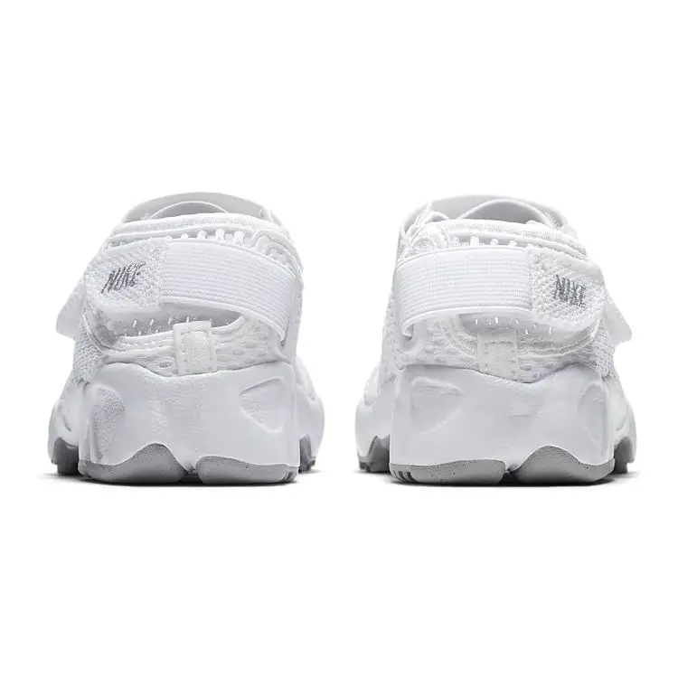 Sneakers Nike Air Rift PS Bianco Grigio Lupo Bambini 322359-111 35 miniatura 3