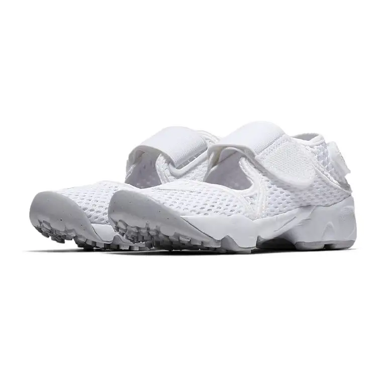 Nike Sneakers Air Rift PS Bianco e Grigio Lupo Bambini miniatura 5