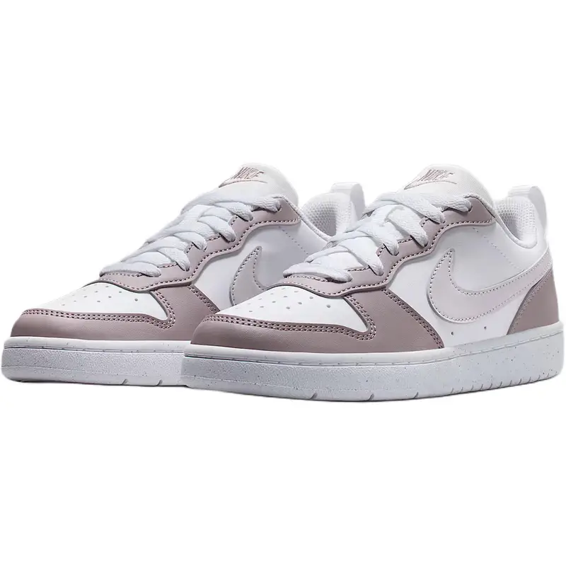Sneakers Nike Borough Low Recraft GS Prugna Nebbia Bambini Viola Bianco Venezia DV5456-134 39 miniatura 2