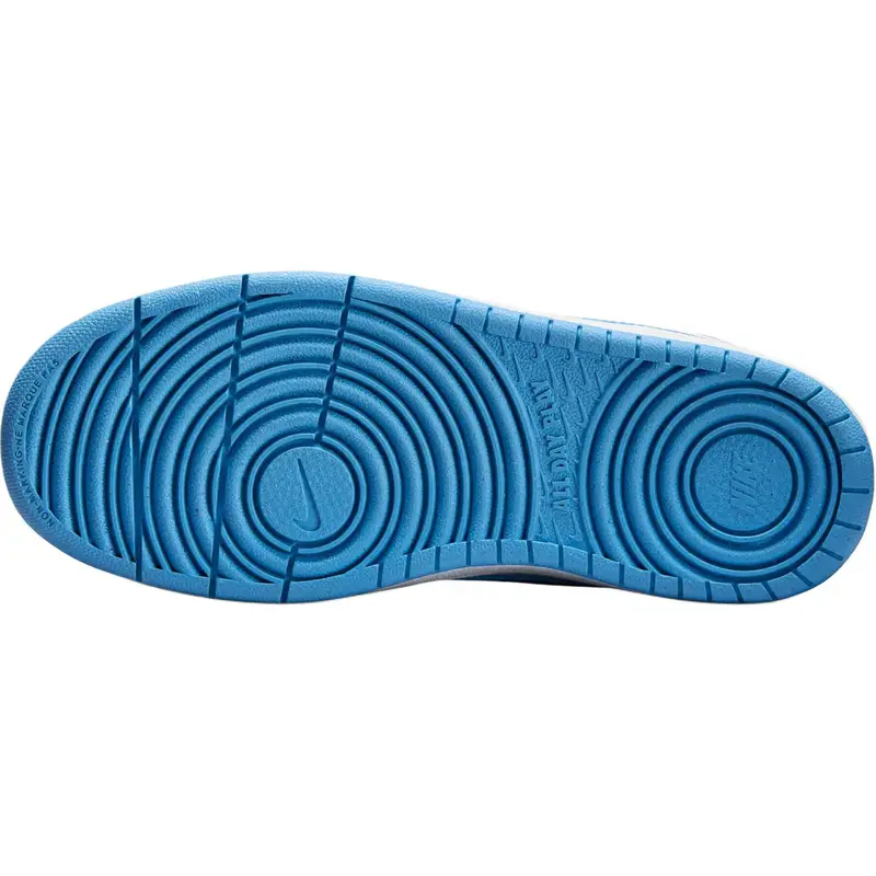 Sneakers Nike Court Borough Mid 2 GS Bianco Blu Beyond Bambini CD7782-123 36 miniatura 3