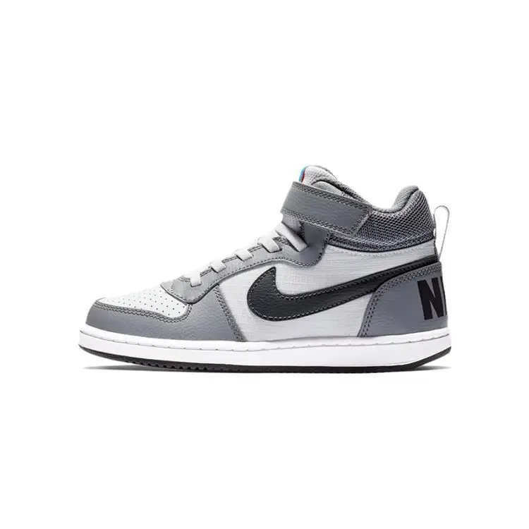 Sneakers Nike Court Borough Mid PS Grigio Freddo/Platino Puro/Azzurro Foto/Antracite Bambino 870026-009 29 5