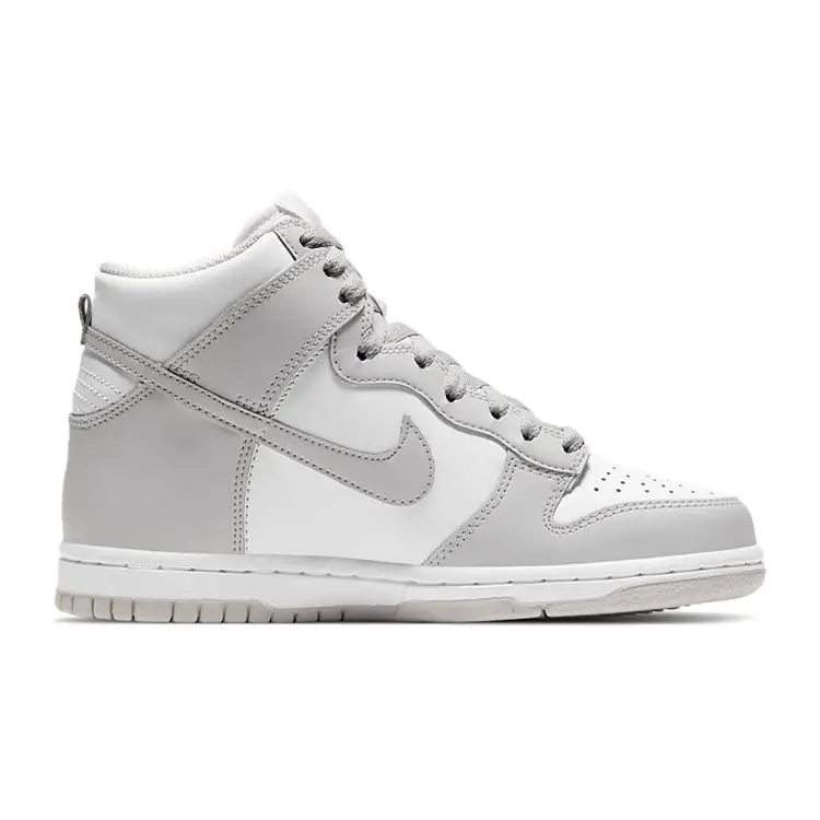Sneakers Nike Dunk High GS Grigio Vasto Bambino Bianco DB2179-101 40 miniatura 2