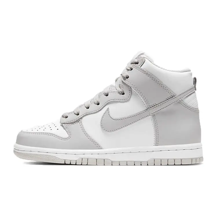 Sneakers Nike Dunk High GS Grigio Vasto Bambino Bianco DB2179-101 40