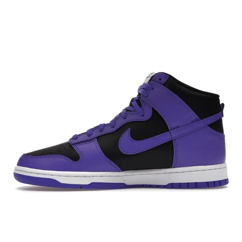 Sneakers Nike Dunk High Viola Psichico Uomo Nero Bianco DV0829-500 43 miniatura 3