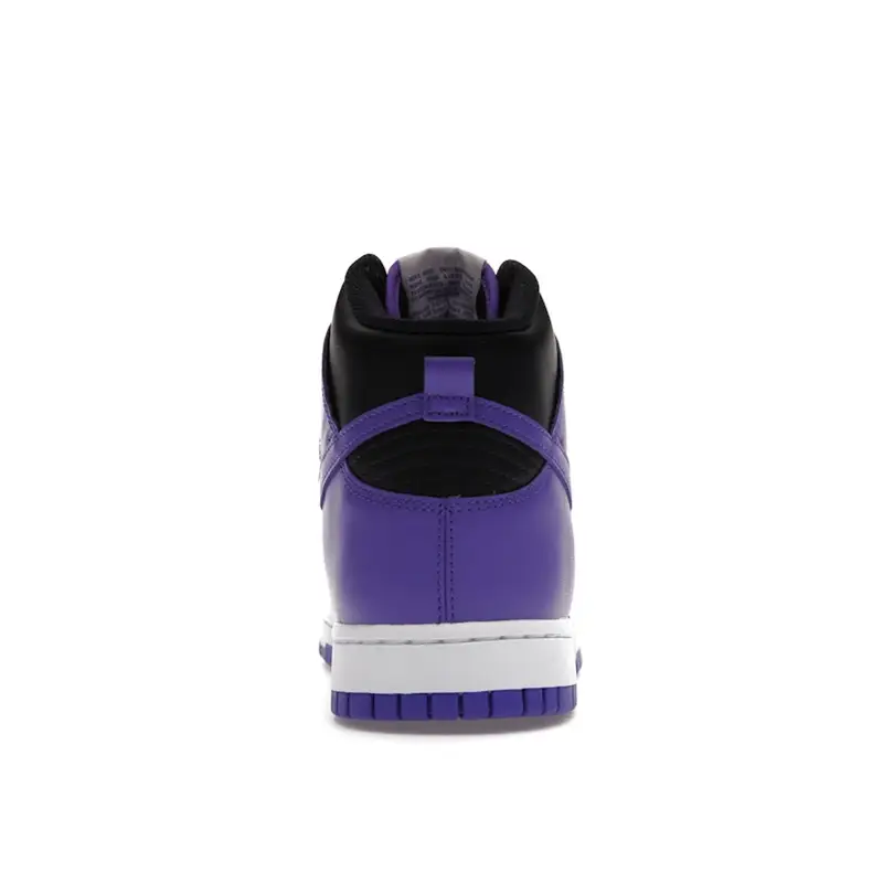 Sneakers Nike Dunk High Viola Psichico Uomo Nero Bianco DV0829-500 43 miniatura 4