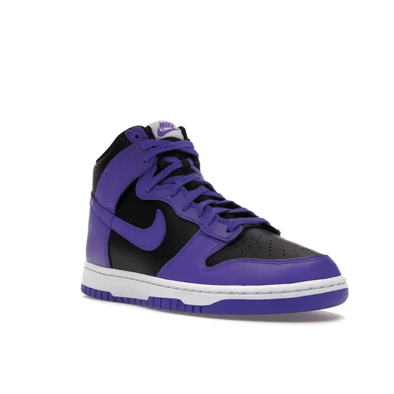 Sneakers Nike Dunk High Viola Psichico Uomo Nero Bianco DV0829-500 43 miniatura 5