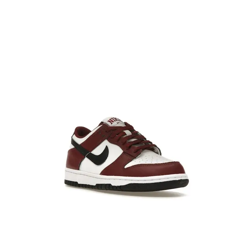 Sneakers Nike Dunk Low GS Dark Team Red per Bambini Nero Summit-White Bianco FZ4352-600 36 5 miniatura 4