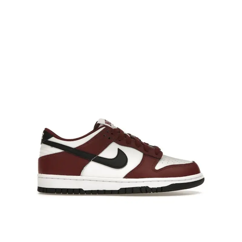 Sneakers Nike Dunk Low GS Dark Team Red per Bambini Nero Summit-White Bianco FZ4352-600 36 5