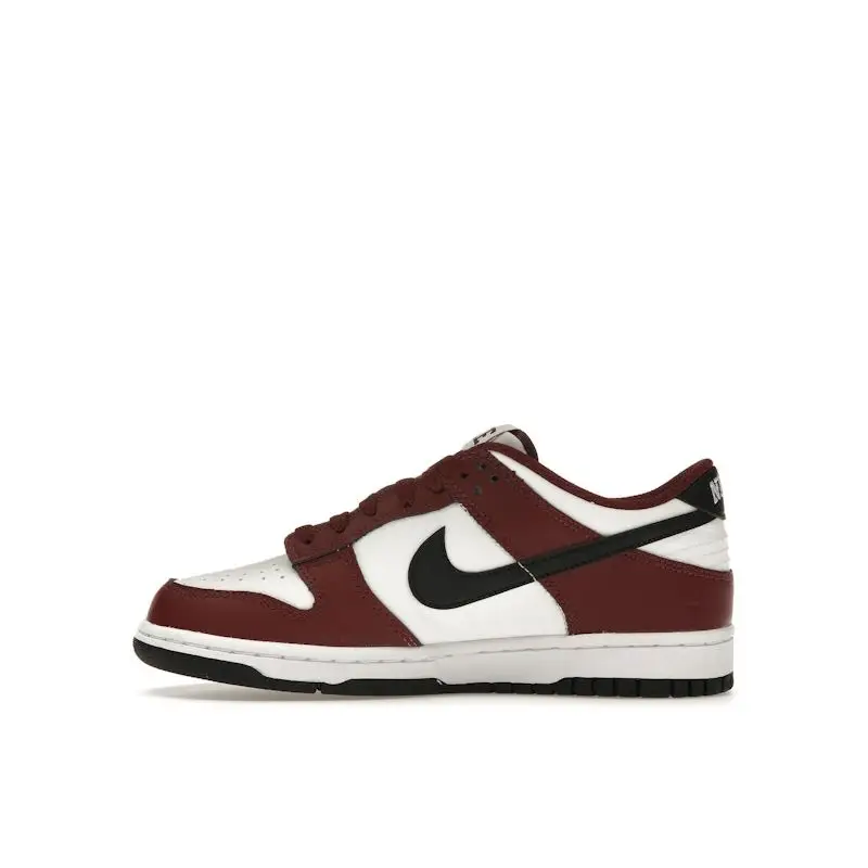Sneakers Nike Dunk Low GS Dark Team Red per Bambini Nero Summit-White Bianco FZ4352-600 36 miniatura 2