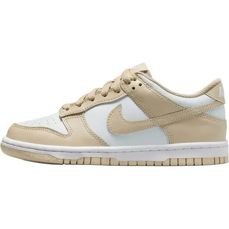 Sneakers Nike Dunk Low GS Desert Khaki Bambino Marrone Platino Puro FB9109-200 38 5