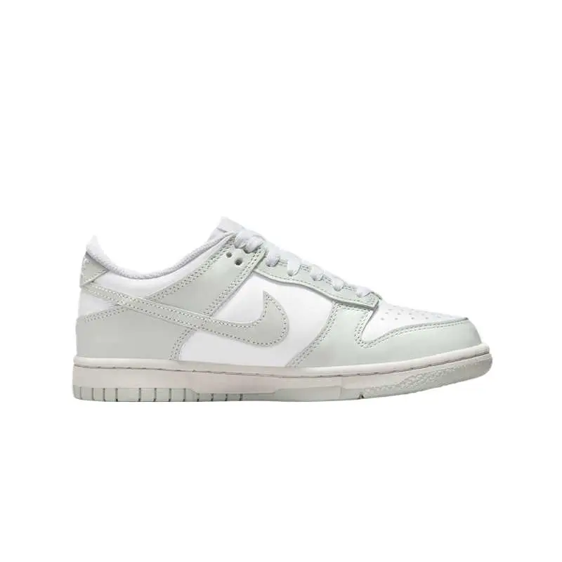 Sneakers Nike Dunk Low GS Photon Dust Bambini Grigio Bianco Argento Chiaro FB9109-124 38 miniatura 4