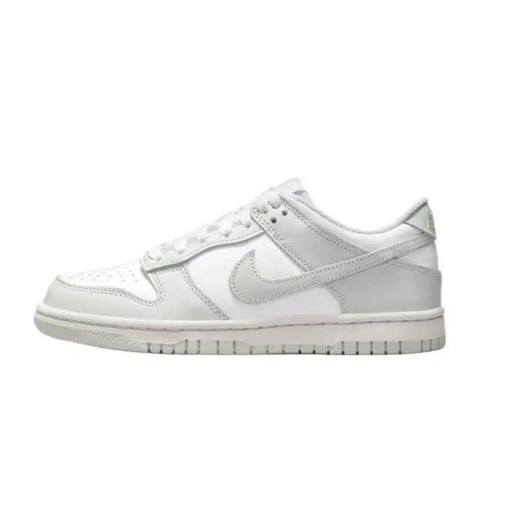 Sneakers Nike Dunk Low GS Photon Dust Bambini Grigio Bianco Argento Chiaro FB9109-124 40