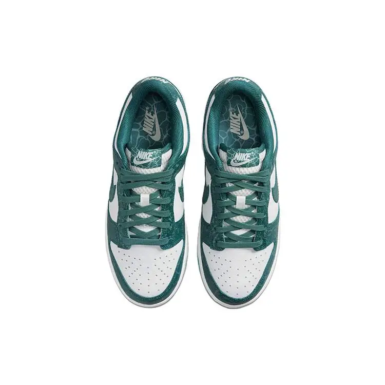 Sneakers Nike Dunk Low Ocean da Donna Bianco Summit-White Abete Brillante DV3029-100 40 5 miniatura 5