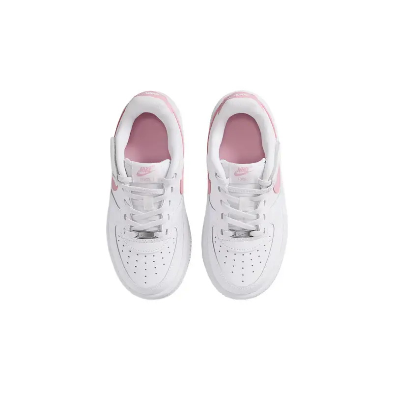 Sneakers Nike Force 1 Low EasyOn PS Bianco Rosa Medio Tenue Bambini IH4498-115 33 5 miniatura 2