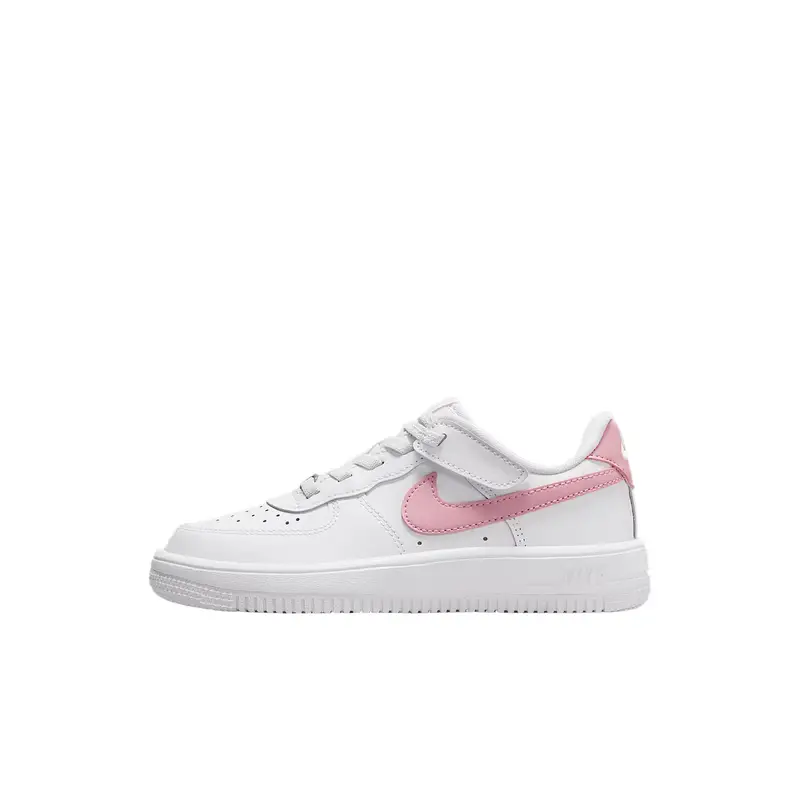 Sneakers Nike Force 1 Low EasyOn PS Bianco Rosa Medio Tenue Bambini IH4498-115 33 5