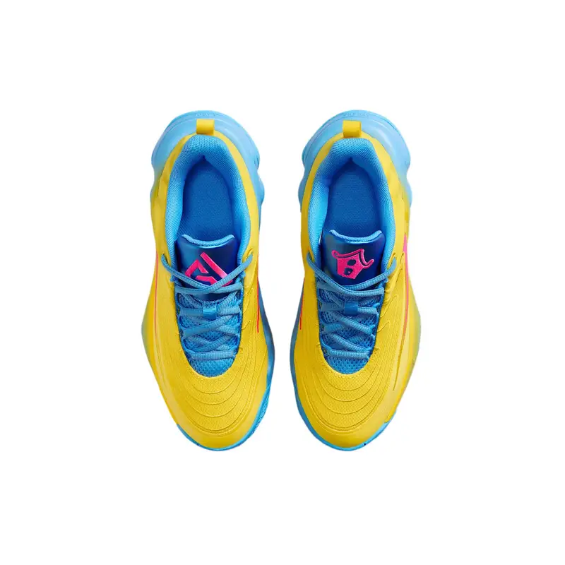 Sneakers Nike Giannis Immortality 4 GS Candy Bambino Giallo Fulmine Blu Università FZ6734-700 33 5 miniatura 2