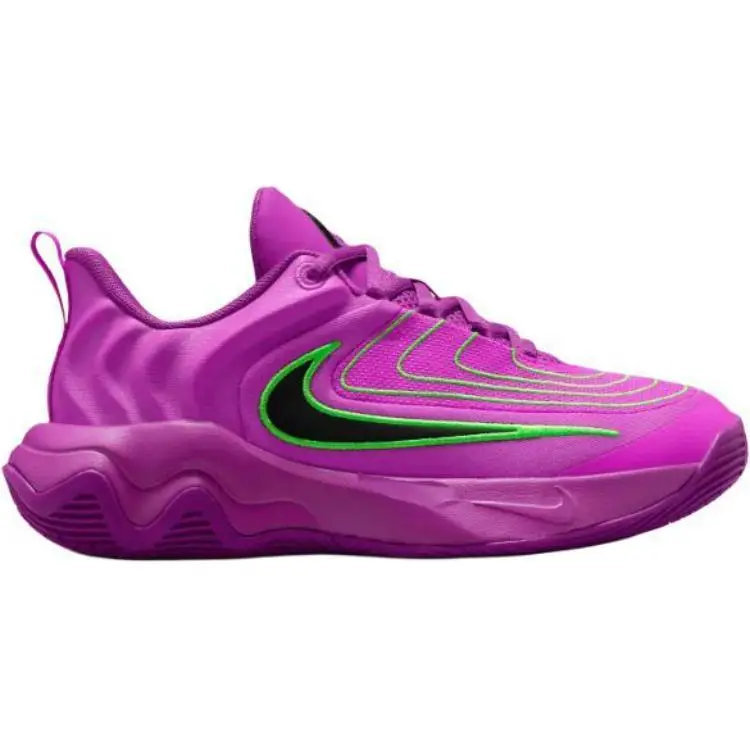 Sneakers Nike Giannis Immortality 4 GS Enforcer Bambino Viola Bold-Berry Verde-Strike FZ6734-501 32 miniatura 2