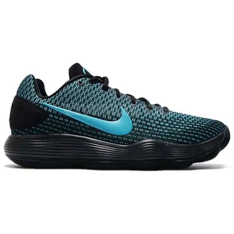 Sneakers Nike HYPERDunk 2017 Low Ep Nero Blu Cloro 897637-005 41 miniatura 5