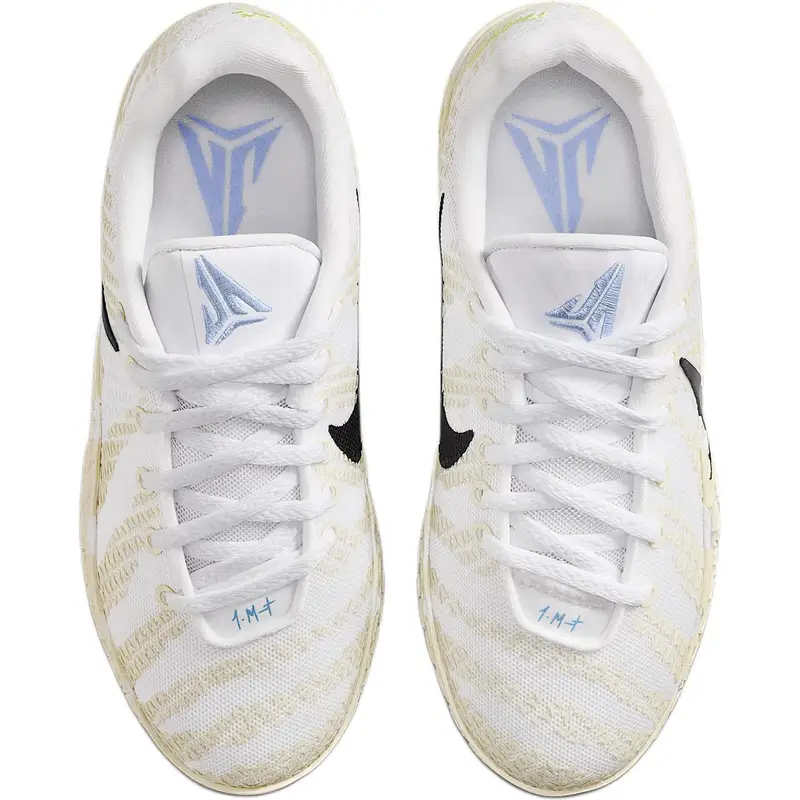 Sneakers Nike Ja 3 GS Bianche e Latte di Cocco Bambino Desert-Khaki Nero IB4773-101 38 miniatura 2