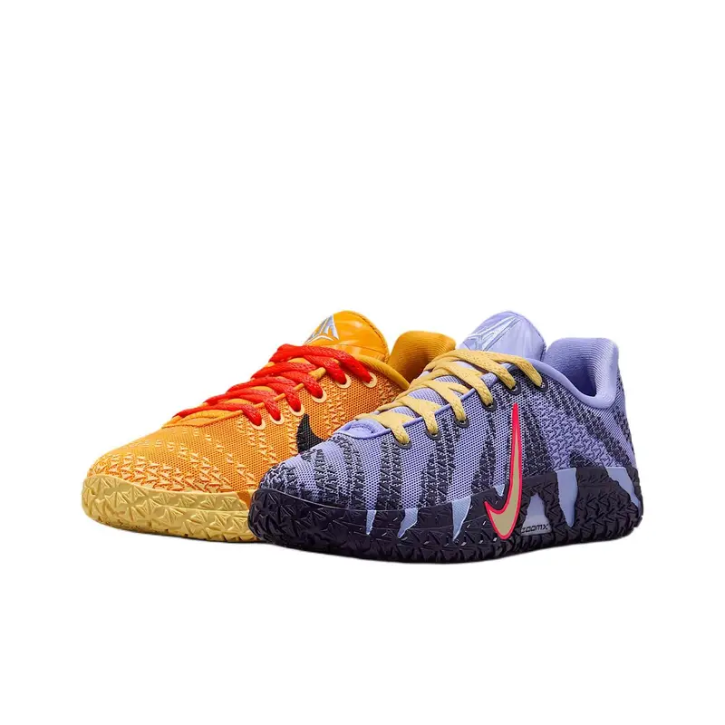 Sneakers Nike Ja 3 GS Canale 12 Bambini Blu University-Gold Viola-Dinastia IB4773-700 39