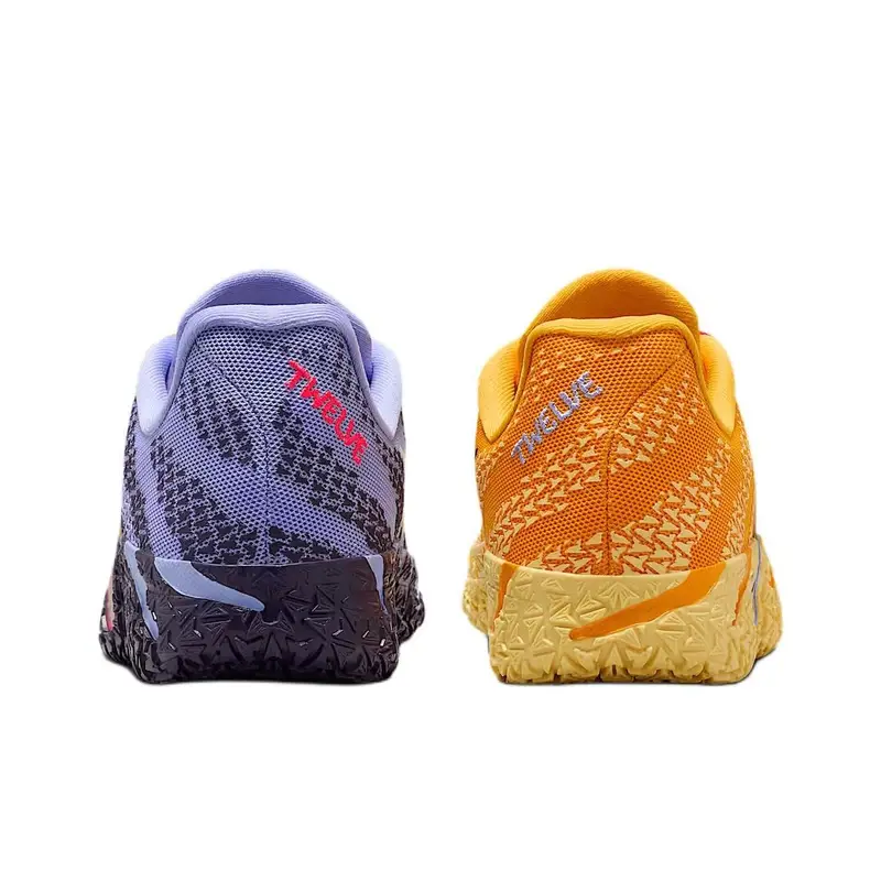 Sneakers Nike Ja 3 GS Canale 12 Bambini Blu University-Gold Viola-Dinastia IB4773-700 40 miniatura 3