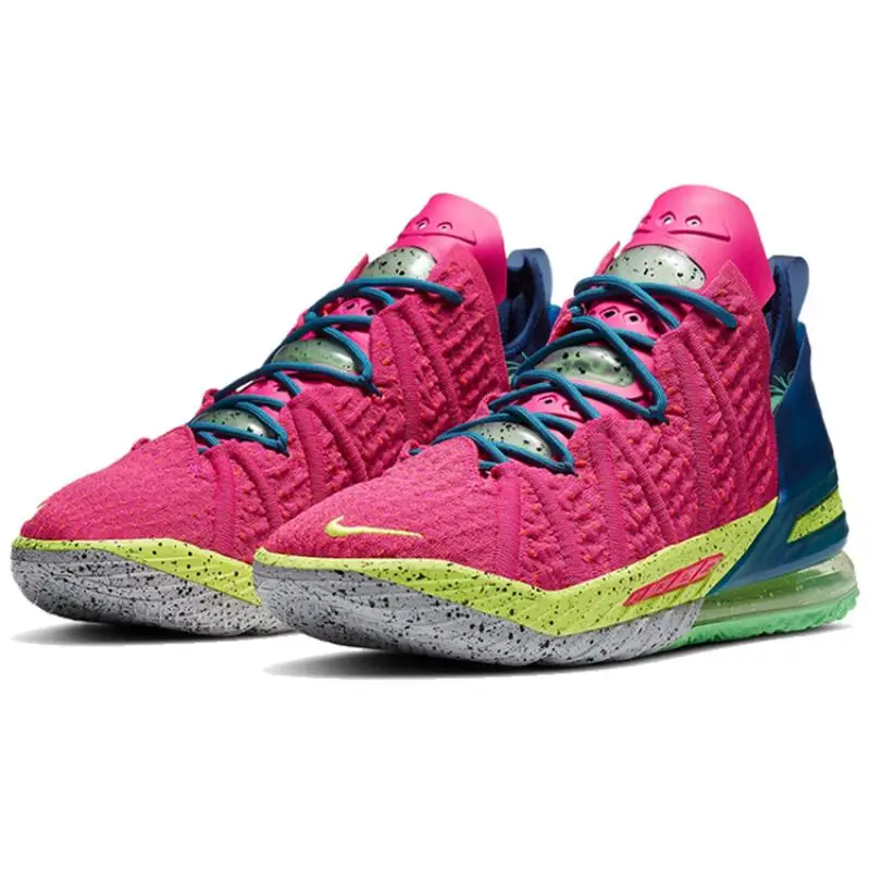 Sneakers Nike LeBron 18 Los Angeles By Night DB7644-600 44 5 miniatura 5