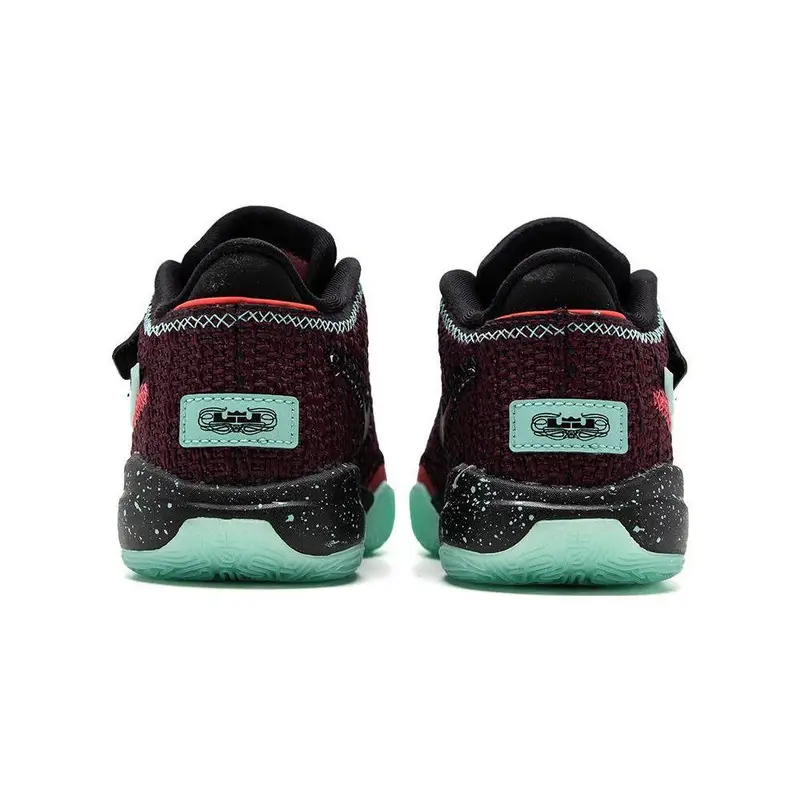 Sneakers Nike LeBron 20 SE PS Marrone Notte Bambino Rosso Multicolor Nero FB8975-600 32 miniatura 4