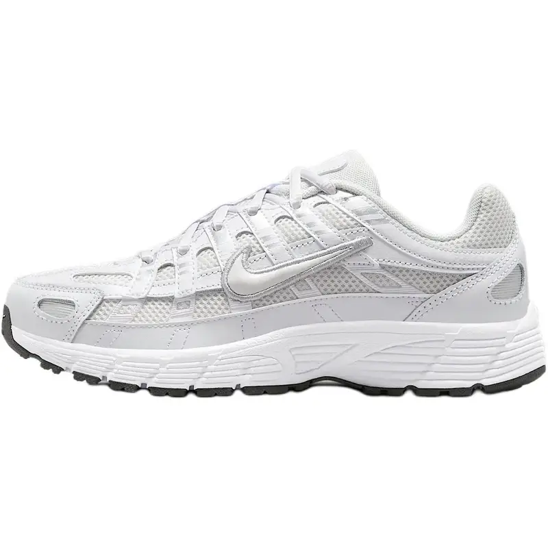 Sneakers Nike P-6000 GS Platinum Tint Bambino Bianco Argento Metallizzato HV5064-003 33