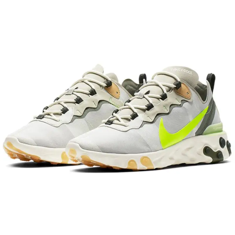 Sneakers Nike React Element 55 Abete Volt BQ6166-009 35 5 miniatura 4