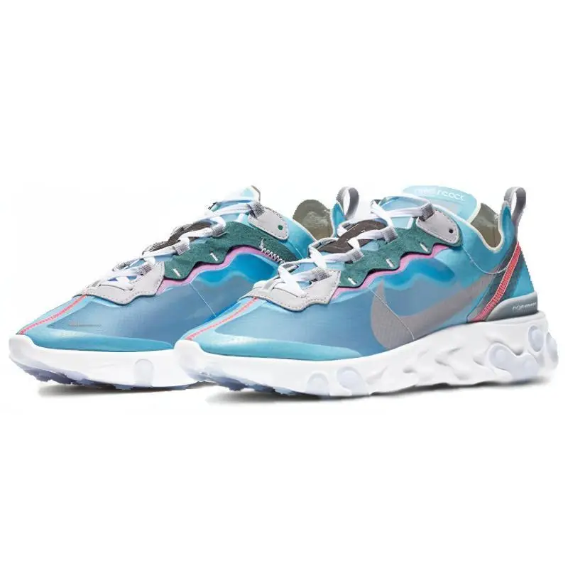 Sneakers Nike React Element 87 Royal Tint AQ1090-400 38 miniatura 5