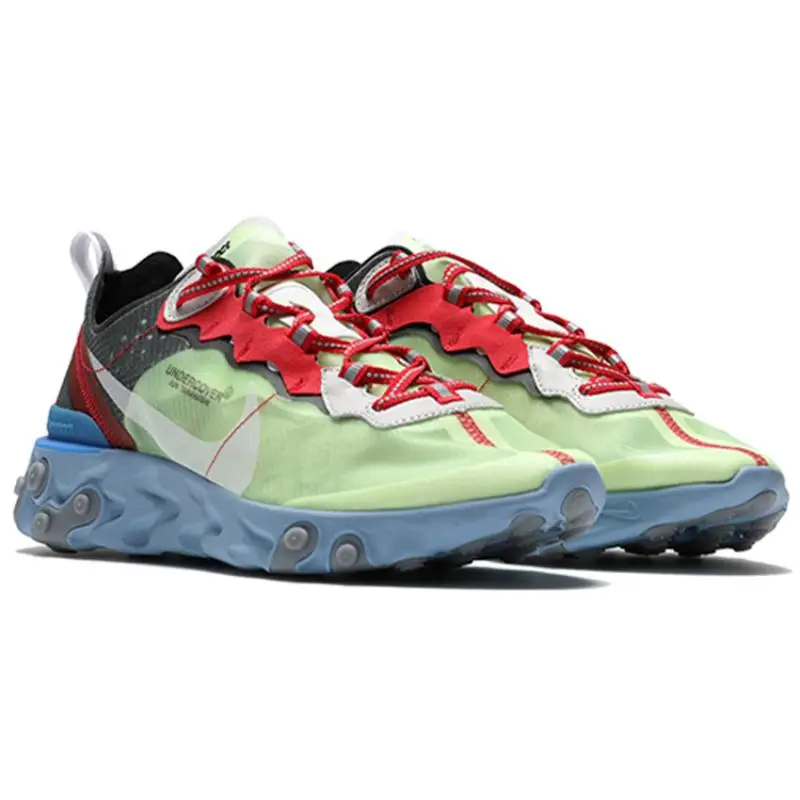 Sneakers Nike React Element 87 Undercover Volt BQ2718-700 42 5 miniatura 5